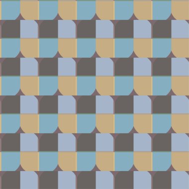 Kusursuz desenli dekoratif dekoratif şablon 