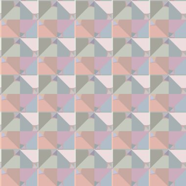 Geometrik dikişsiz desenlerin vektör çizimi, soyut duvar kağıdı arkaplanı 