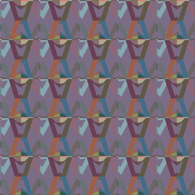 soyut geometrik dikişsiz arkaplan, vektör illüstrasyonu 