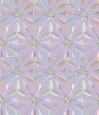 Geometrik şekilli kusursuz desen vektör çizimi