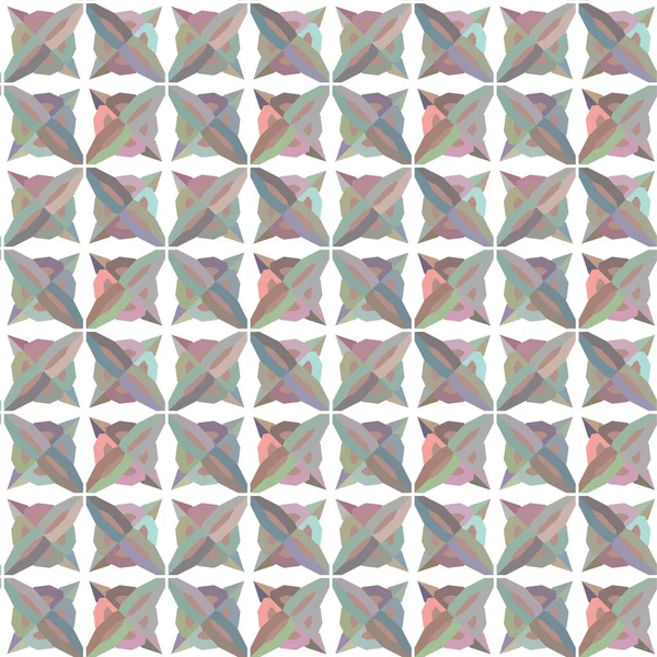 Tekstur Latar Belakang Abstrak Dalam Gaya Ornamental Geometris Desain Vektor - Stok Vektor