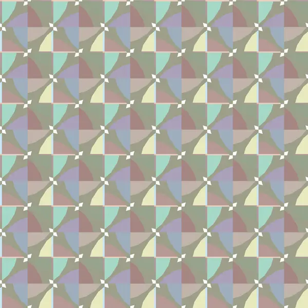 Fond Papier Peint Géométrique Vectoriel Orné Avec Motif Sans Couture — Image vectorielle