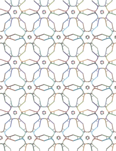 Vektor Illustration Von Geometrischen Nahtlosen Muster Abstrakte Tapete Hintergrund — Stockvektor