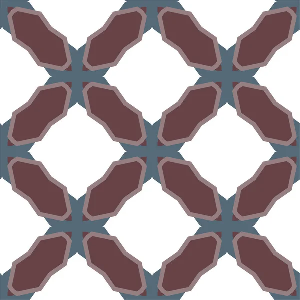 Motif Sans Couture Avec Des Formes Géométriques Illustration Vectorielle — Image vectorielle