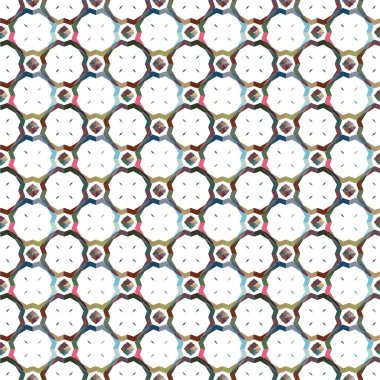 Geometrik dikişsiz desenlerin vektör çizimi, soyut duvar kağıdı arkaplanı 