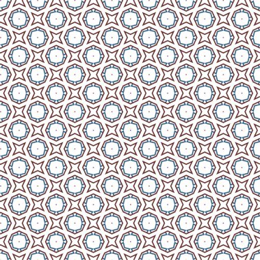 Geometrik dikişsiz desenlerin vektör çizimi, soyut duvar kağıdı arkaplanı 