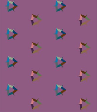 Geometrik dikişsiz desenlerin vektör çizimi, soyut duvar kağıdı arkaplanı