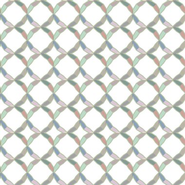 Geometrik şekilli kusursuz desen vektör çizimi