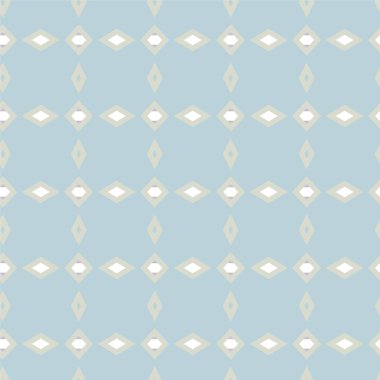 Geometrik şekilli kusursuz desen vektör çizimi