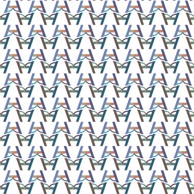 Kusursuz desenli dekoratif dekoratif şablon