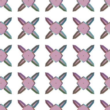 soyut geometrik dikişsiz arkaplan, vektör illüstrasyonu 