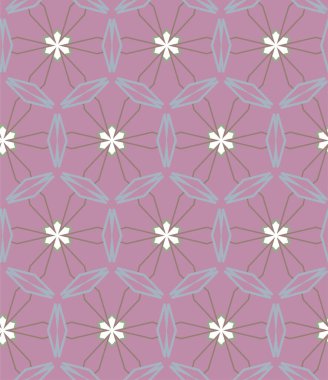 Geometrik dikişsiz desenlerin vektör çizimi, soyut duvar kağıdı arkaplanı