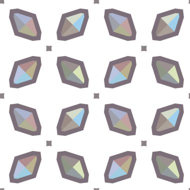 Geometrik dikişsiz desenlerin vektör çizimi, soyut duvar kağıdı arkaplanı 