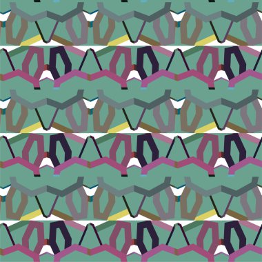 soyut geometrik dikişsiz arkaplan, vektör illüstrasyonu 