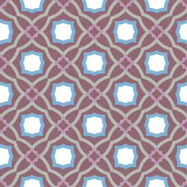 Geometrik dikişsiz desenlerin vektör çizimi, soyut duvar kağıdı arkaplanı 