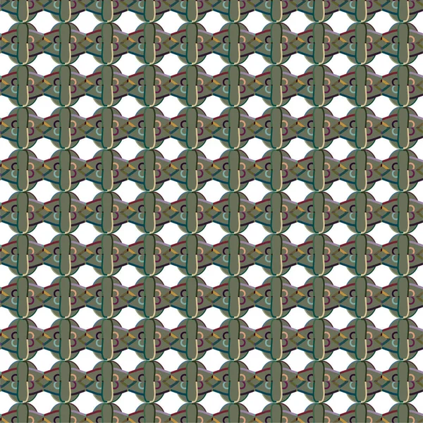 Illustration Vectorielle Motif Sans Couture Géométrique Fond Écran Abstrait — Image vectorielle