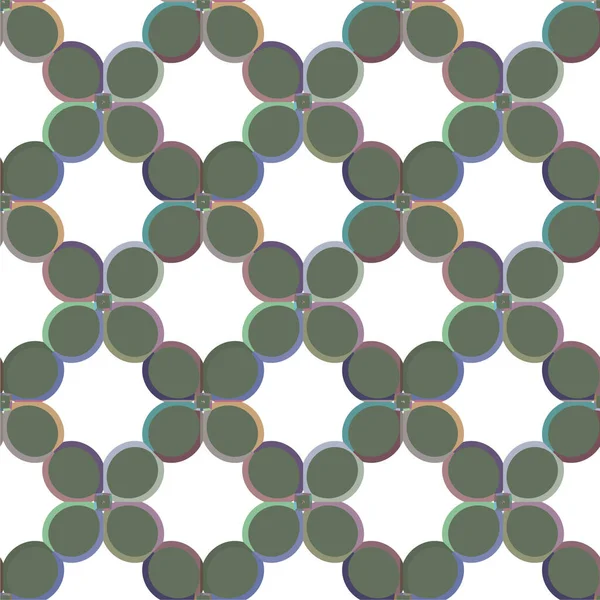 Abstrakt Geometrisk Sømløs Bakgrunn Vektorillustrasjon – stockvektor