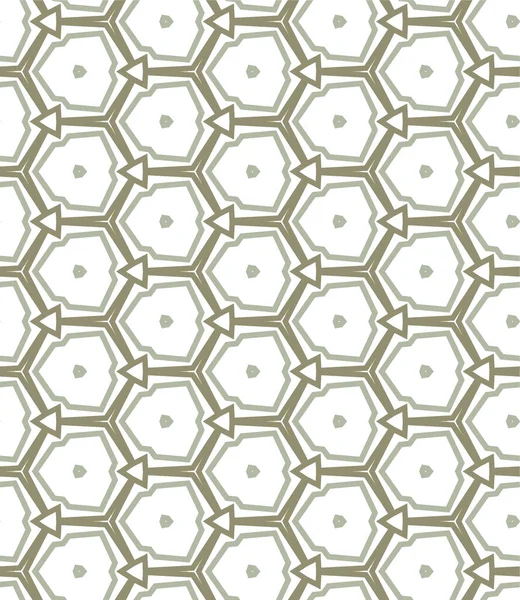 Nahtlose Muster Mit Geometrischen Formen Vektorillustration — Stockvektor