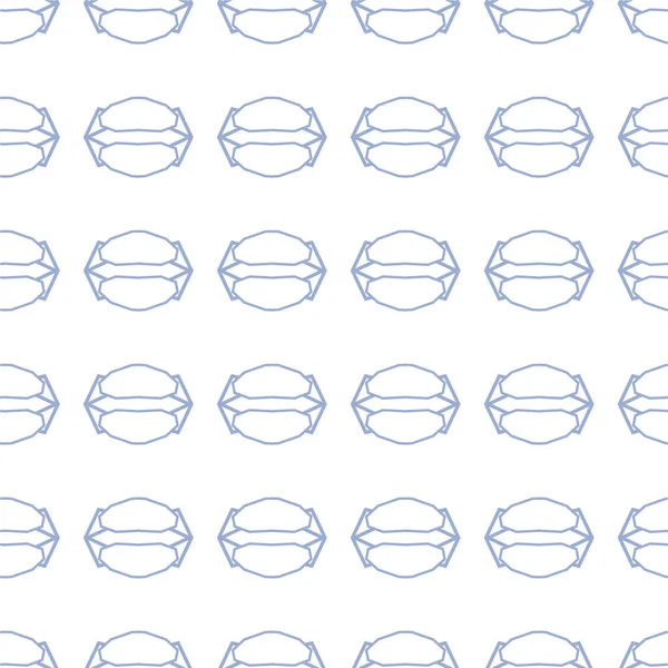 Abstrakte Geometrische Vektorvorlage Tapetenhintergrund Mit Nahtlosem Muster — Stockvektor