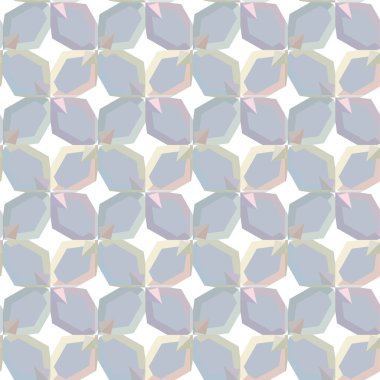 Geometrik dikişsiz desenlerin vektör çizimi, soyut duvar kağıdı arkaplanı