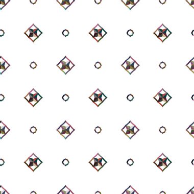 Geometrik dikişsiz desenlerin vektör çizimi, soyut duvar kağıdı arkaplanı