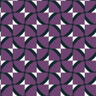 Geometrik dikişsiz desenlerin vektör çizimi, soyut duvar kağıdı arkaplanı