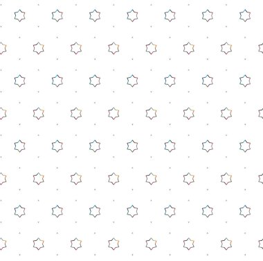 Geometrik süsleme tarzında soyut arkaplan dokusu, vektörsüz tasarım