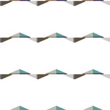 Geometrik dikişsiz desenlerin vektör çizimi, soyut duvar kağıdı arkaplanı 