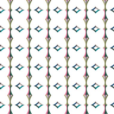 soyut geometrik dikişsiz arkaplan, vektör illüstrasyonu 