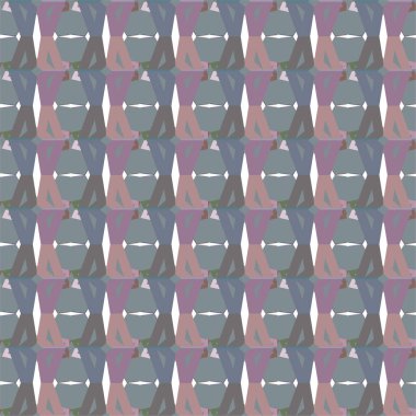 Kusursuz desenli dekoratif dekoratif şablon