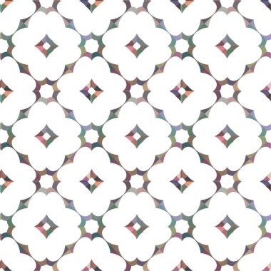 soyut geometrik dikişsiz arkaplan, vektör illüstrasyonu 