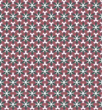 Kusursuz desenli dekoratif dekoratif şablon