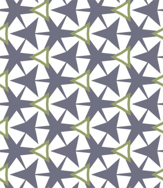Geometrik şekilli kusursuz desen vektör çizimi