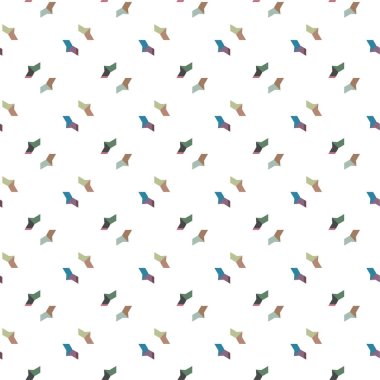 Geometrik dikişsiz desenlerin vektör çizimi, soyut duvar kağıdı arkaplanı 