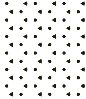 Kusursuz desenli dekoratif dekoratif şablon