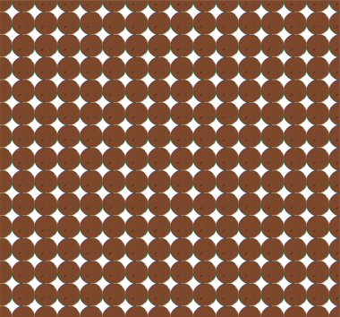 Kusursuz desenli dekoratif dekoratif şablon 