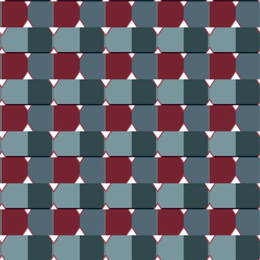 Geometrik dikişsiz desenlerin vektör çizimi, soyut duvar kağıdı arkaplanı 