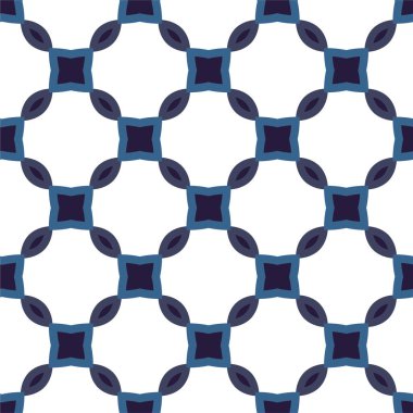 Kusursuz desenli arkaplan, soyut geometrik vektör şablonu