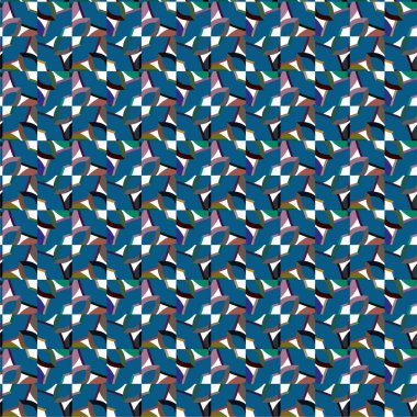 soyut geometrik dikişsiz arkaplan, vektör illüstrasyonu 