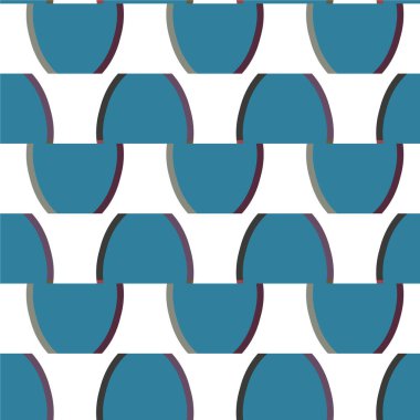 Geometrik dikişsiz desenlerin vektör çizimi, soyut duvar kağıdı arkaplanı 