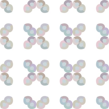 Kusursuz desenli dekoratif dekoratif şablon 