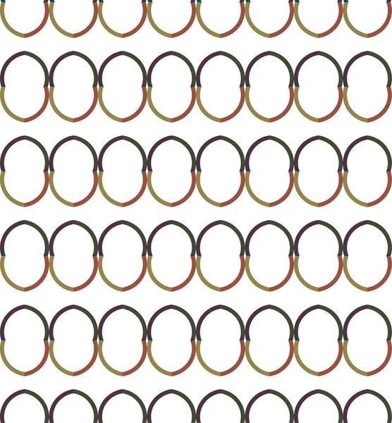 Abstrakte Geometrische Nahtlose Muster Vektorillustration — Stockvektor