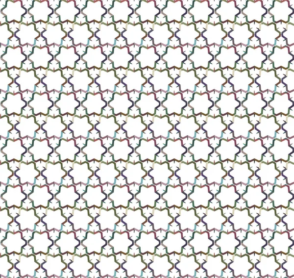 Resumo Fundo Sem Costura Geométrica Ilustração Vetorial — Vetor de Stock
