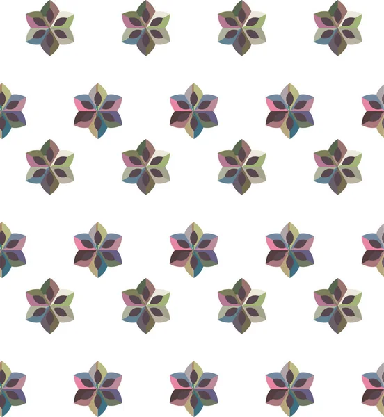 Abstracte Vector Wallpaper Achtergrond Met Naadloos Patroon — Stockvector