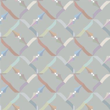 Geometrik dikişsiz desenlerin vektör çizimi, soyut duvar kağıdı arkaplanı