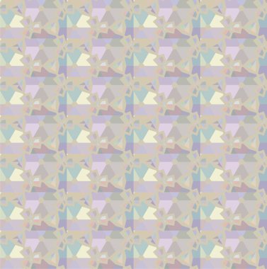 Geometrik dikişsiz desenlerin vektör çizimi, soyut duvar kağıdı arkaplanı 