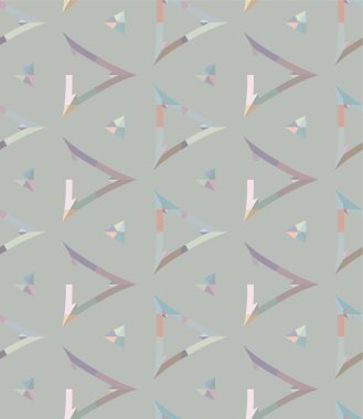 Kusursuz desenli dekoratif dekoratif şablon