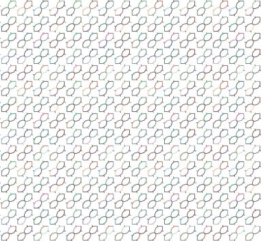 Kusursuz desenli dekoratif dekoratif şablon 