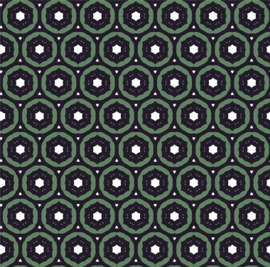 Kusursuz desenli dekoratif dekoratif şablon