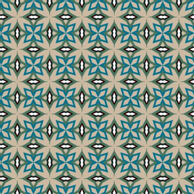 soyut geometrik dikişsiz arkaplan, vektör illüstrasyonu 